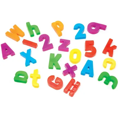 Educational Insights Magnetic Alphabet and Numbers