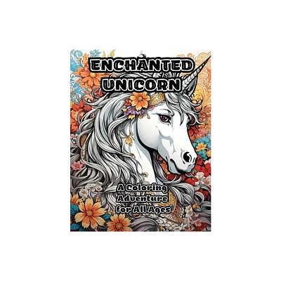 Enchanted Unicorn - by Colorzen (Paperback)