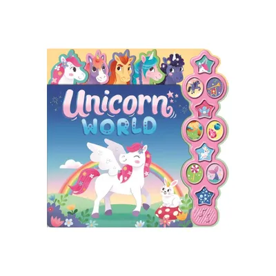 Unicorn World - (10 Button Sound Books) by Igloobooks (Board Book)