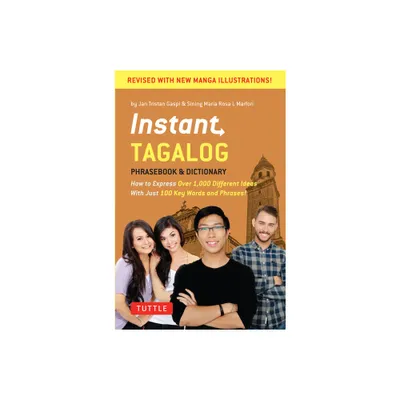 Instant Tagalog - (Instant Phrasebook) by Jan Tristan Gaspi & Sining Maria Rosa L Marfori (Paperback)