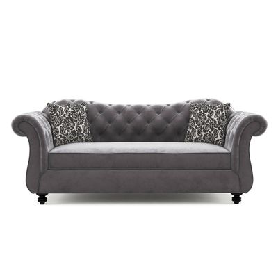 Brushwood Button Tufted Sofa - Furniture of America: Upholstered