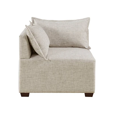 Ink+Ivy Molly Modular Corner Chair Linen