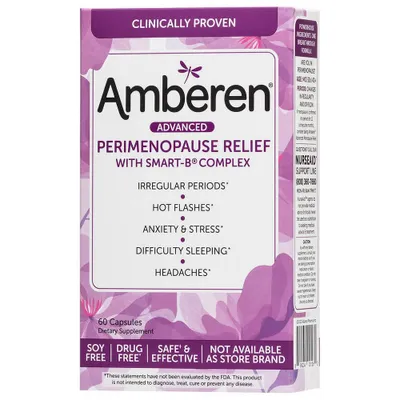 Amberen Perimenopause Dietary Supplements - 60ct