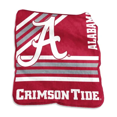 NCAA Alabama Crimson Tide Raschel Throw Blanket