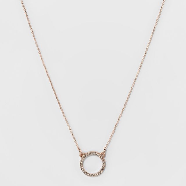 Short Pendant Necklace - A New Day Rose Gold