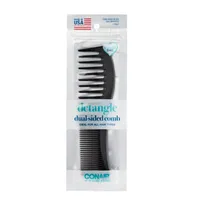Conair Dual-Sided Wide Tooth Comb - All Hair - Black