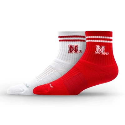 NCAA Nebraska Cornhuskers 2pk Socks