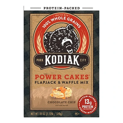 Kodiak Protein-Packed Flapjack & Waffle Mix Chocolate Chip - 18oz