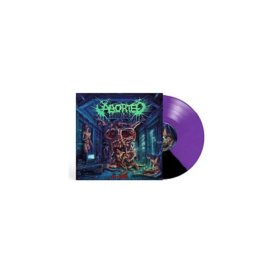 Aborted - Vault of Horrors - Purple Black Split (Gatefold LP Jacket Colored Vinyl Purple Black)