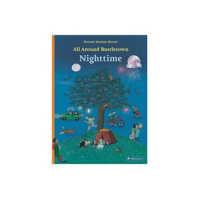 All Around Bustletown: Nighttime - by Rotraut Susanne Berner (Board Book)