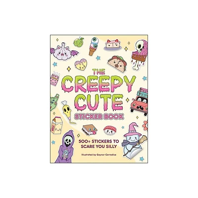 The Creepy Cute Sticker Book - (Creepy Cute Gift) (Paperback)