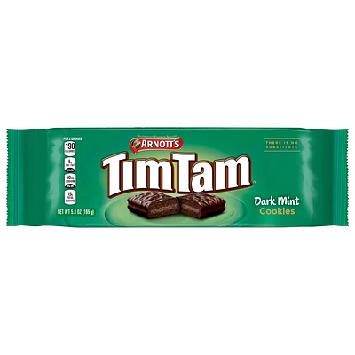 Arnotts Tim Tam Dark Mint Biscuit Cookies - 5.8oz