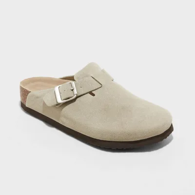 Womens Betsy Clog Mule Flats