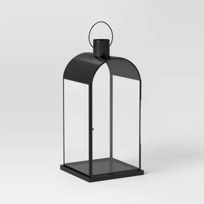 Metal Lantern Black