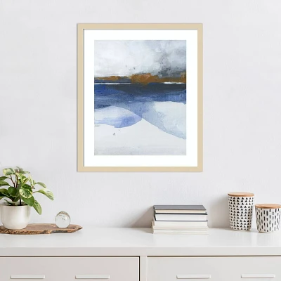 Amanti Art Horizon 26 by M. gloria Hunter Wood Framed Wall Art Print