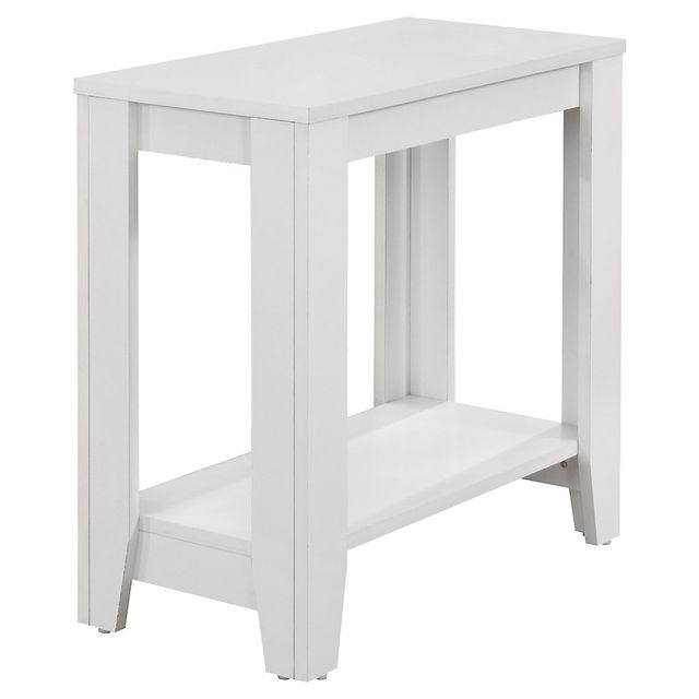 Side Accent Table  - EveryRoom: 2-Tiered, Tapered Legs, for Family Room