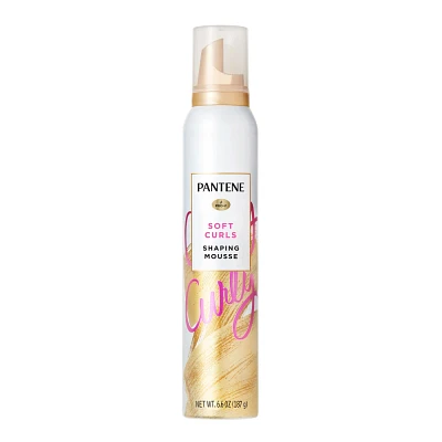 Pantene Pro-V Anti Frizz Hair Mousse for Curly Hair - 6.6oz