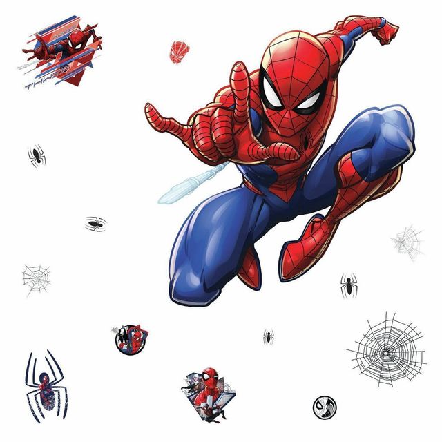 Spider-Man Giant Peel and Stick Kids Wall Decals - RoomMates