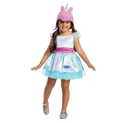 Toddler Peppa Pig Halloween Costume Peppa Unicorn 3-4T