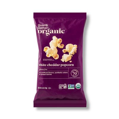 Organic White Cheddar Popcorn - 4.5oz - Good & Gather