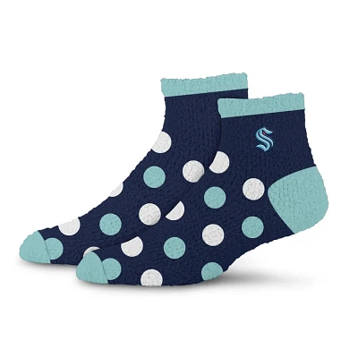 NHL Seattle Kraken Dotty Fuzzy Sock - One Size Fit Mot