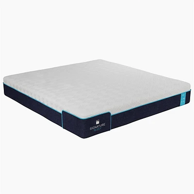 Signature Sleep Bliss 10 Charcoal Cool Gel Memory Foam Mattress : Medium Firm, CertiPUR-US