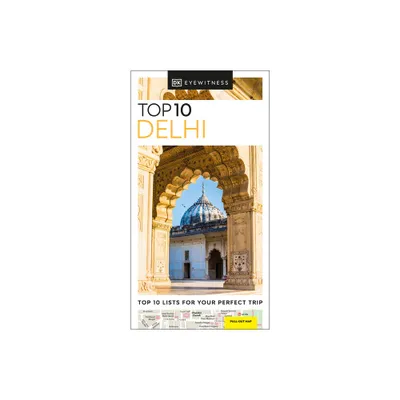 DK Top 10 Delhi - (Pocket Travel Guide) by Dk Travel (Paperback)