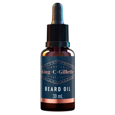 King C. Gillette Mens Beard Oil with Argan Oil - 1 fl.oz