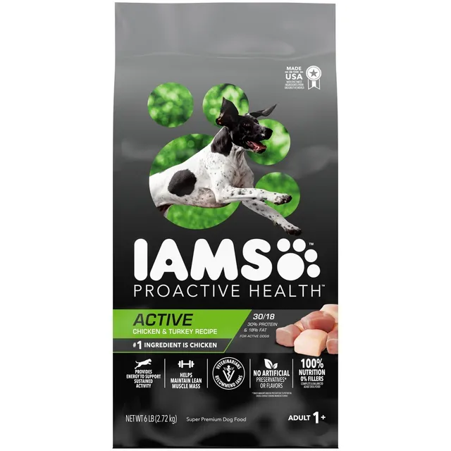 what dog food is like iams