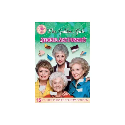 Golden Girls Sticker Art Puzzles - by Arie Kaplan (Paperback)