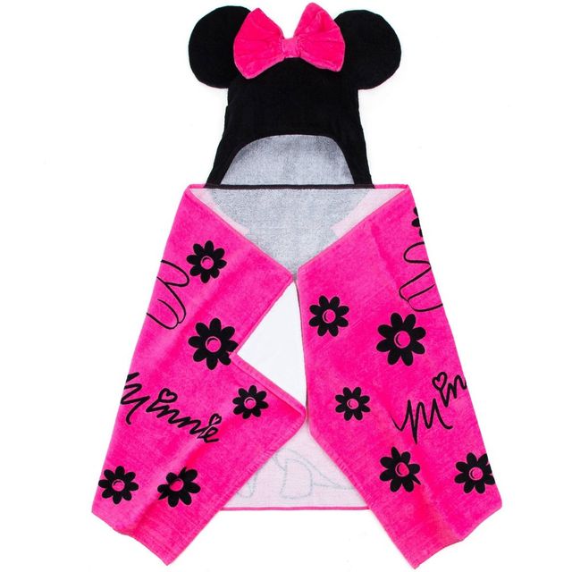 Minnie Mouse Kids Hooded Towel