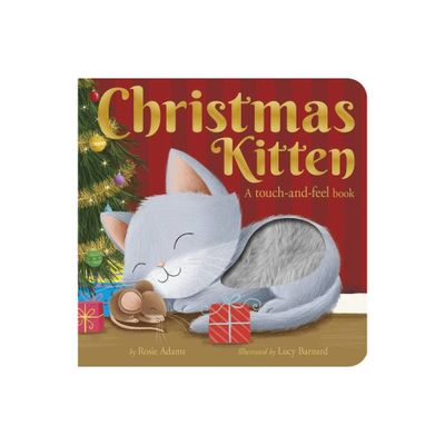 Christmas Kitten - by Rosie Adams (Board Book)