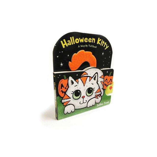 Halloween Kitty - (Wag My Tail Book) by Salina Yoon (Board Book)