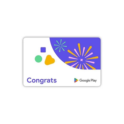 Google Play Congrats Gift Card $50 (Email Delivery)