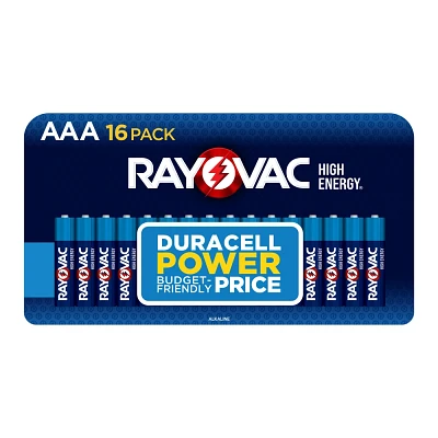 Rayovac High Energy AAA Batteries 16pk - Alkaline Battery