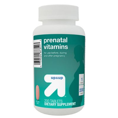 Prenatal Vitamin Dietary Supplement Tablets- 200ct - up & up
