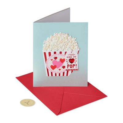 Funny Valentines Day Card You Make My Heart Pop - PAPYRUS