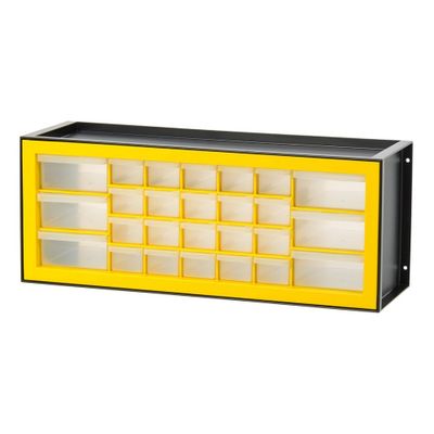 IRIS  Drawer Parts Cabinet Black/Yellow