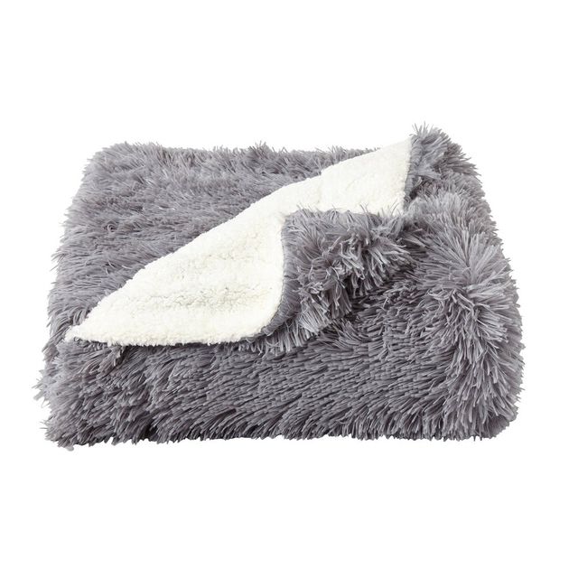 60x70 Faux Fur Throw Blanket