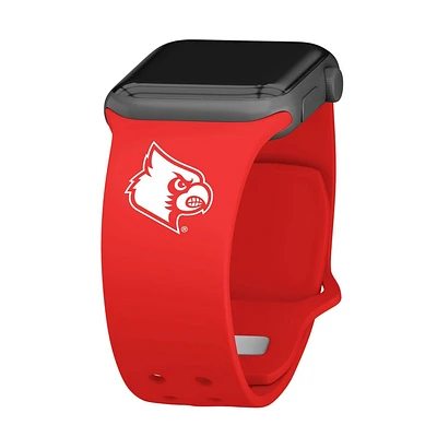 NCAA Louisville Cardinals Silicone Apple Watch Band 42/44/45/49mm