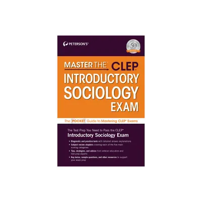 Master The(tm) Clep(r) Introductory Sociology Exam - by Petersons Petersons (Paperback)