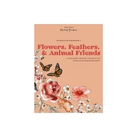 Watercolor Workbook: Flowers, Feathers, and Animal Friends - by Sarah Simon (Paperback)