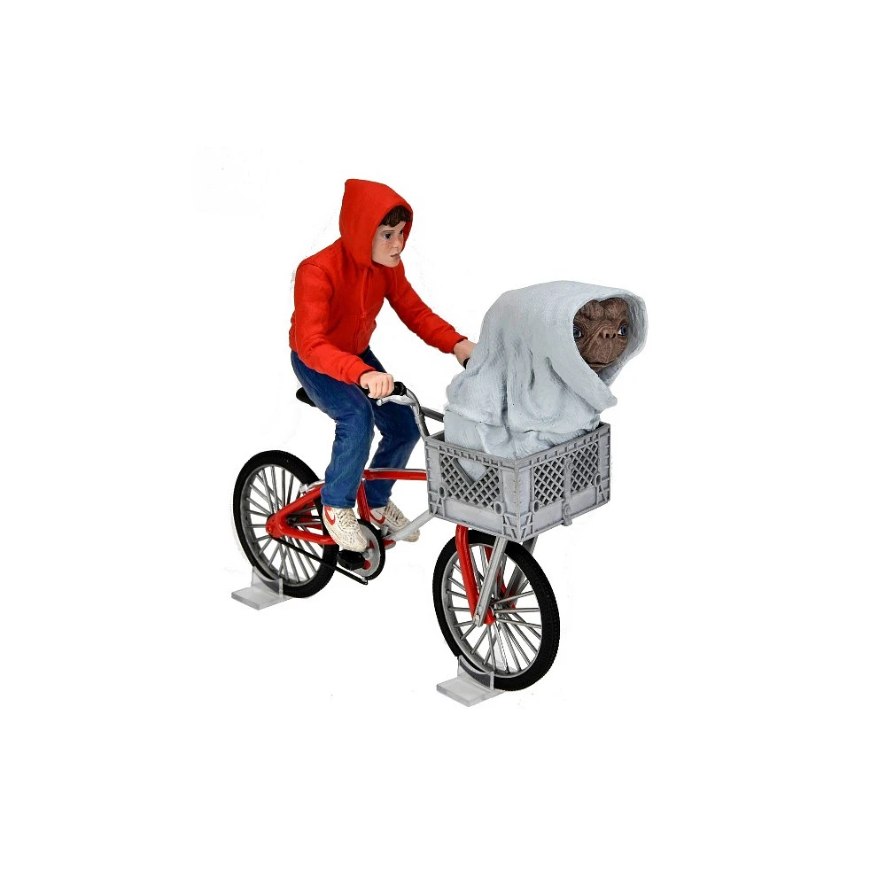 NECA E.T. 40th Anniversary Elliot & E.T. on Bicycle 7 Action Figure