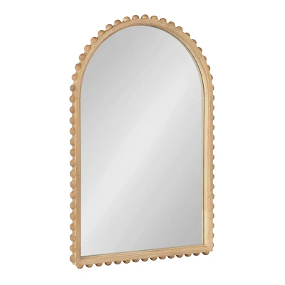 Kate & Laurel All Things Decor 20x30 Beadbrook Arched Wall Mirror