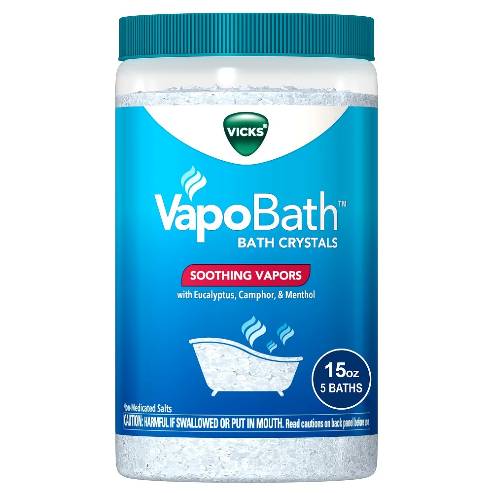 Vicks VapoBath Vapor Crystals - 15oz | The Market Place