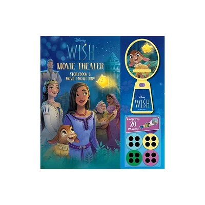 Disney Wish: Movie Theater Storybook & Movie Projector - by Suzanne Francis (Hardcover)