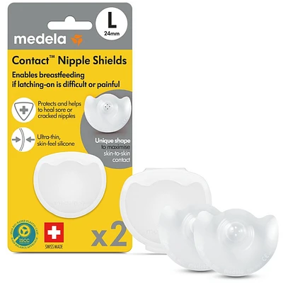 Medela Contact Nipple Shields with Carrying Case