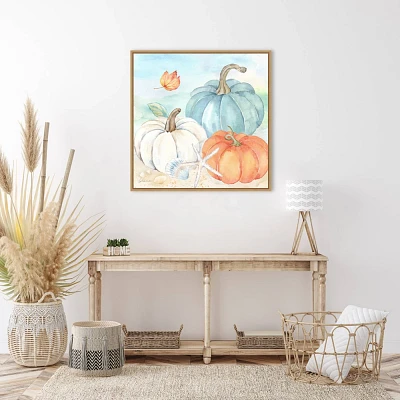 Amanti Art 30x30 Harvest by The Sea V by Cynthia Coulter Framed Canvas Wall Art Print