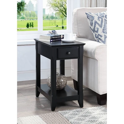 13 Bertie Accent Table Black Finish - Acme Furniture