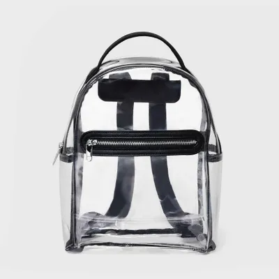 10.5 Mini Dome Backpack - Wild Fable Clear